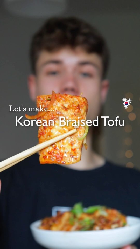 Korean Braised Tofu (Dubu-jorim)